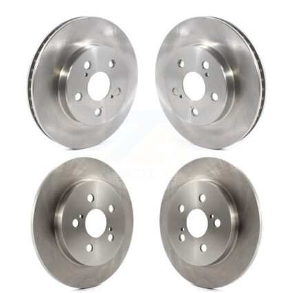 Front Rear Disc Brake Rotors Kit For Toyota Corolla Prius Prime AWD-e K8-101718