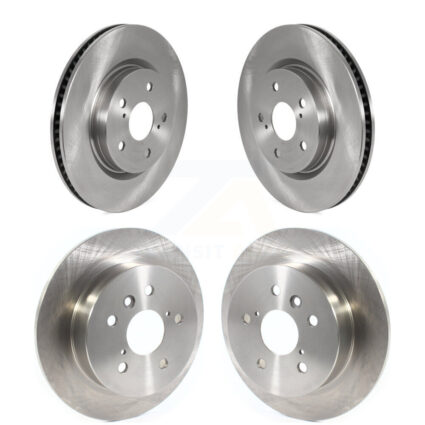 Front Rear Disc Brake Rotors Kit For Toyota Camry K8-101730