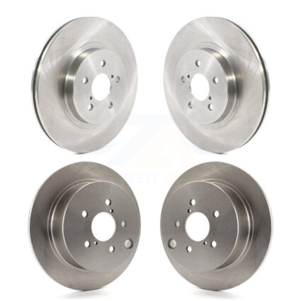 Front Rear Disc Brake Rotors Kit For Subaru Crosstrek Impreza K8-101736