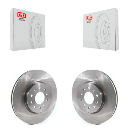 Front Brake Rotors Pair For Chevrolet Equinox GMC Terrain Buick Envision LaCrosse Regal K8-101744