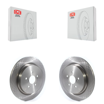 Rear Disc Brake Rotors Pair For Lexus RX350 RX450h RX350L RX450hL K8-101788