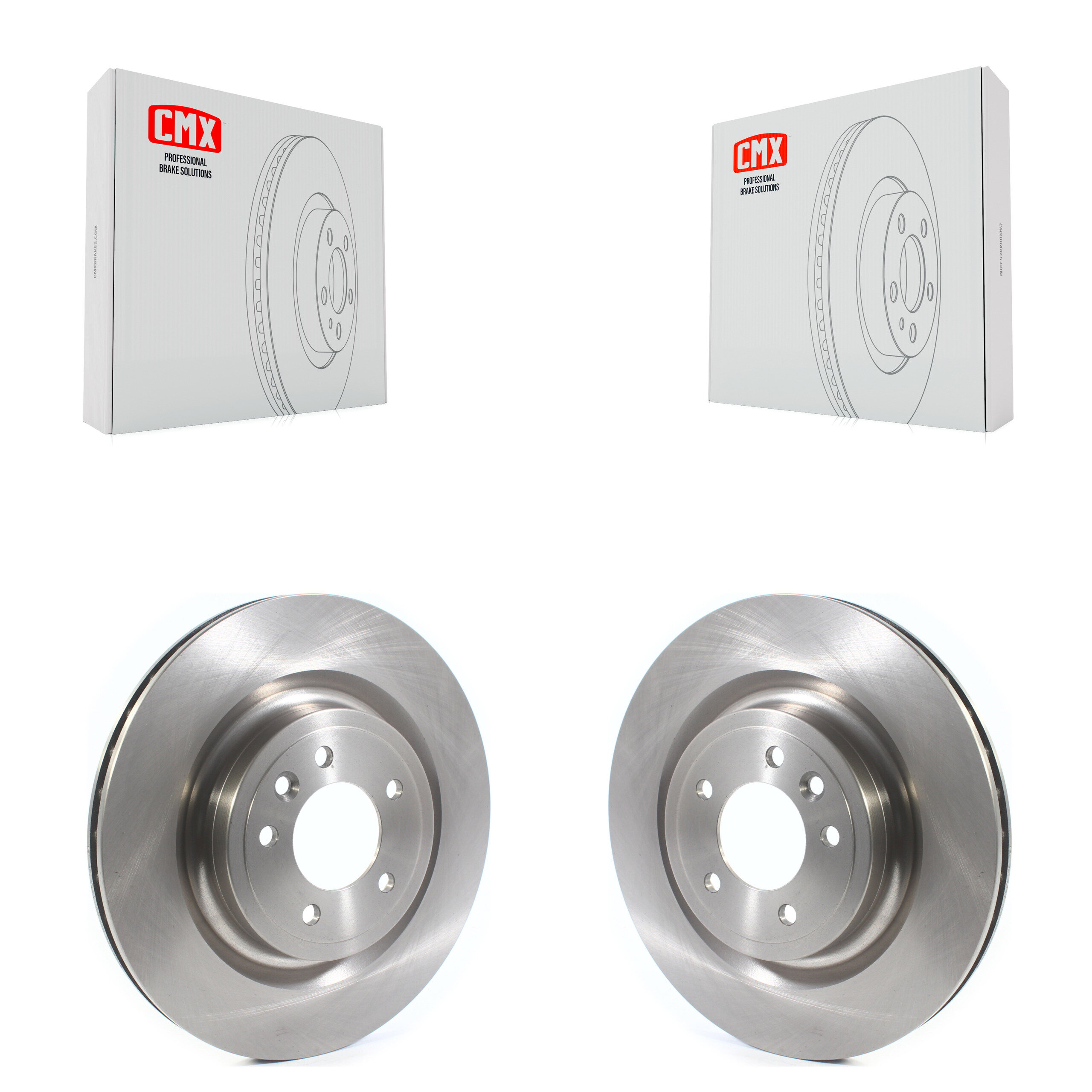 Rear Disc Brake Rotors Pair For Land Rover Range Sport Discovery K8-101790