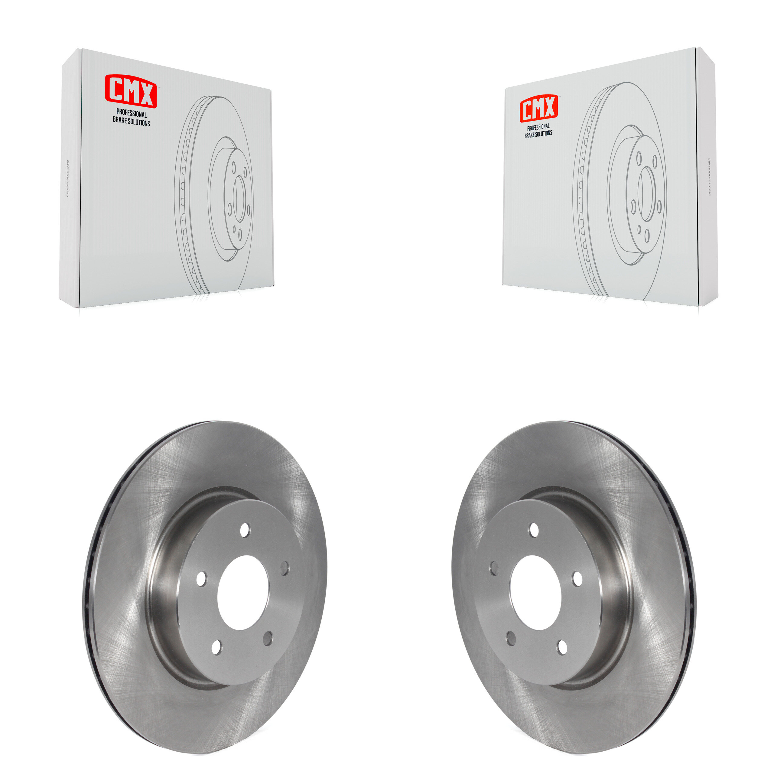 Rear Disc Brake Rotors Pair For INFINITI QX50 QX55 K8-101800