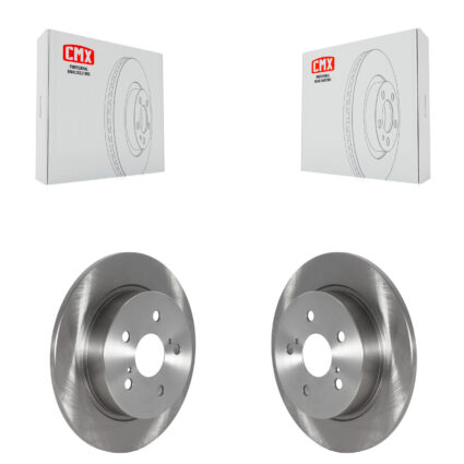 Rear Disc Brake Rotors Pair For Toyota C-HR K8-101802