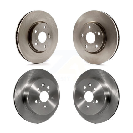 Front Rear Disc Brake Rotors Kit For Lexus IS250 GS300 K8-101834