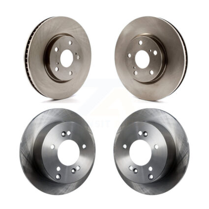 Front Rear Disc Brake Rotors Kit For Lexus IS250 Vehicles Built USA Market K8-101835
