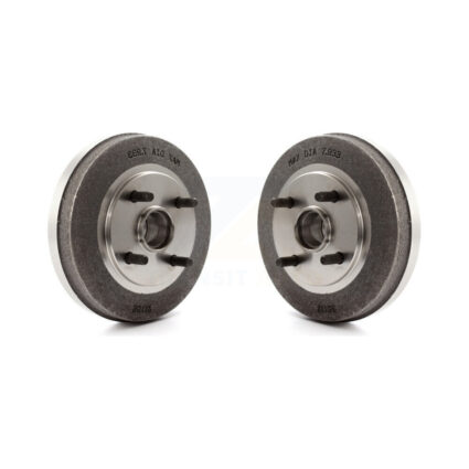 Rear Brake Drums Pair For 2003-2005 Kia Rio Non-ABS K8-101892