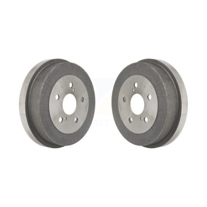 Rear Brake Drums Pair For Toyota RAV4 Camry Solara K8-101924