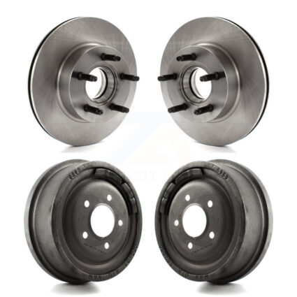 Front Rear Disc Brake Rotors Drums Kit For Ford Explorer Mazda Navajo K8-102196