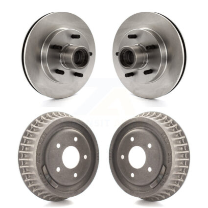 Front Rear Brake Rotor Drum Kit For Chevrolet S10 GMC Sonoma Blazer Jimmy Isuzu Hombre K8-102201