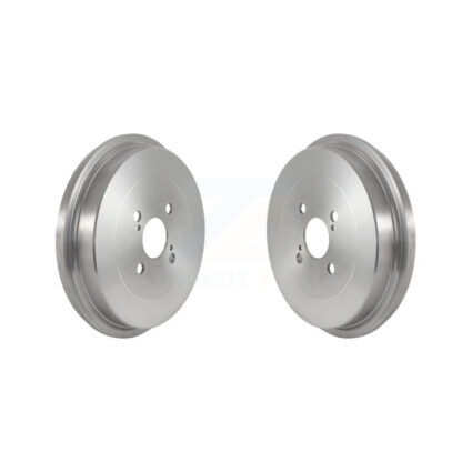 Rear Brake Drums Pair For Toyota Prius C Scion iQ K8-102224