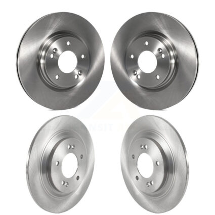 Front Rear Disc Brake Rotors Kit For Hyundai Kona Electric Kia Soul EV Niro K8-102234