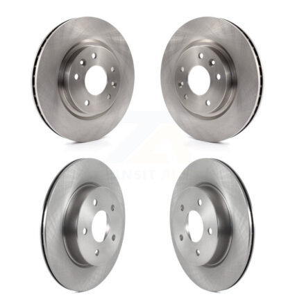 Front Rear Disc Brake Rotors Kit For Nissan Qashqai Rogue Sport LEAF K8-102250