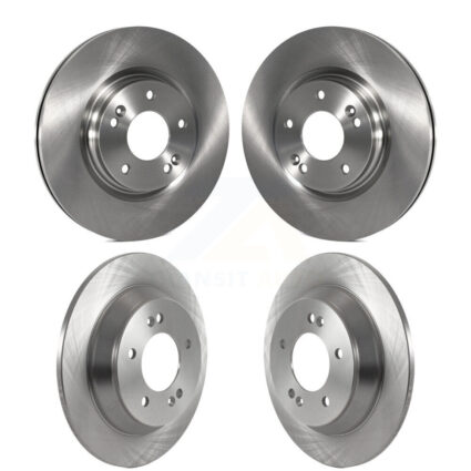 Front Rear Disc Brake Rotors Kit For Hyundai Kona Kia Soul K8-102265