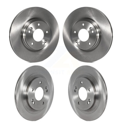 Front Rear Disc Brake Rotors Kit For Hyundai Kona Kia Seltos K8-102266