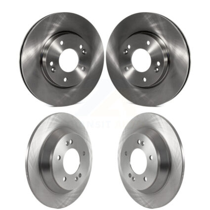 Front Rear Disc Brake Rotors Kit For Kia Seltos Hyundai Kona K8-102267