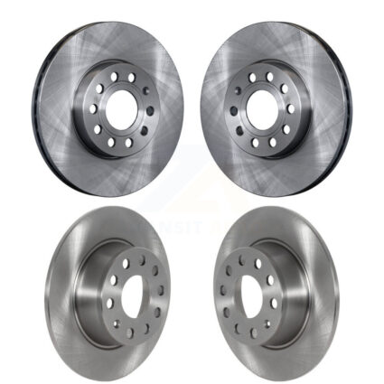 Front Rear Disc Brake Rotors Kit For Volkswagen Jetta Taos K8-102277