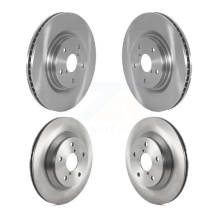 Front Rear Disc Brake Rotors Kit For Subaru Forester Crosstrek K8-102285
