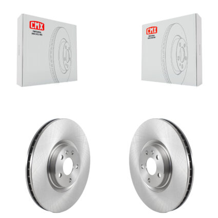 Front Brake Rotor Pair For Volvo XC60 XC90 XC40 S60 Recharge C40 V60 Cross Country V90 S90 K8-102304