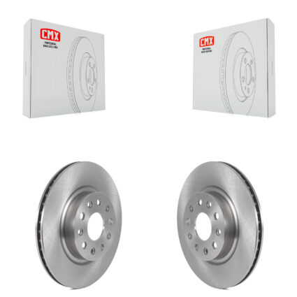 Front Brake Rotors Pair For 18-24 Jeep Wrangler Without Heavy Duty Brakes Code BRY K8-102309