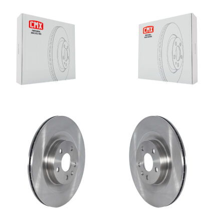 Rear Disc Brake Rotors Pair For Volvo XC60 XC90 S60 V60 Cross Country V90 S90 K8-102337