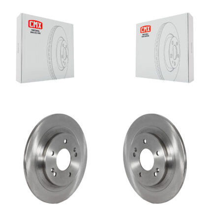 Rear Disc Brake Rotors Pair For Hyundai Kona Kia Seltos K8-102340