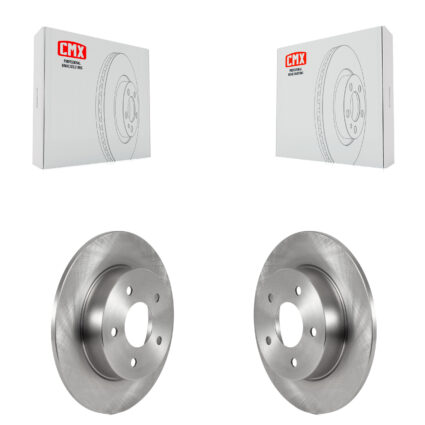 Rear Disc Brake Rotors Pair For Nissan Kicks Altima K8-102341