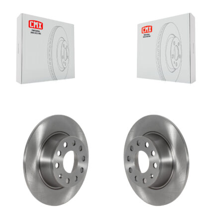 Rear Disc Brake Rotors Pair For Volkswagen Jetta Taos K8-102344