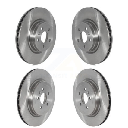 Front Rear Disc Brake Rotors Kit For Tesla S X K8-102367