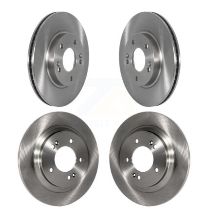 Front Rear Disc Brake Rotors Kit For Hyundai Ioniq Kia Niro K8-102368