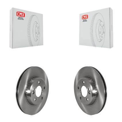 Rear Disc Brake Rotors Pair For Mercedes-Benz C300 E300 C400 E350 C350e K8-102452