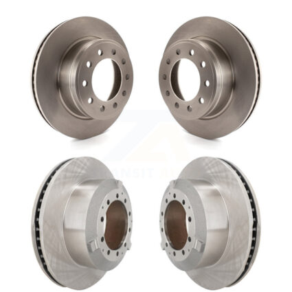 Front Rear Disc Brake Rotors Kit For Ram Dodge Sterling Truck 4500 5500 Bullet 45 55 K8-102462