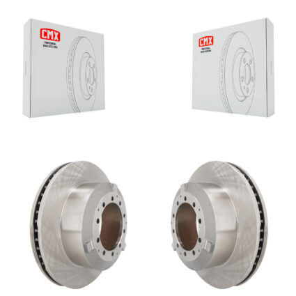 Rear Brake Rotor Pair For Ford F-350 Super Duty F-450 F-550 International TerraStar Ram IC K8-102468