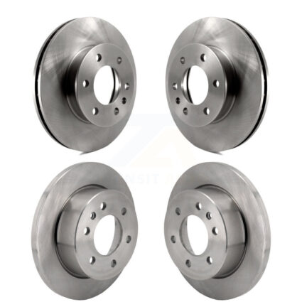 Front Rear Disc Brake Rotors Kit For Mercedes-Benz Sprinter 2500 3500 Freightliner 1500 K8-102470