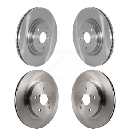 Front Rear Disc Brake Rotors Kit For Subaru Outback WRX Legacy K8-102474