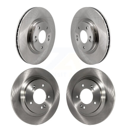 Front Rear Disc Brake Rotors Kit For Hyundai Sonata Kia K5 K8-102493