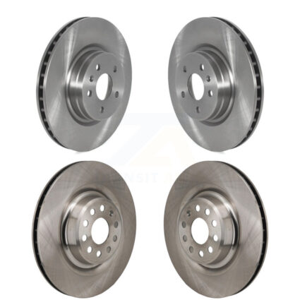 Front Rear Disc Brake Rotors Kit For Tesla S K8-102535