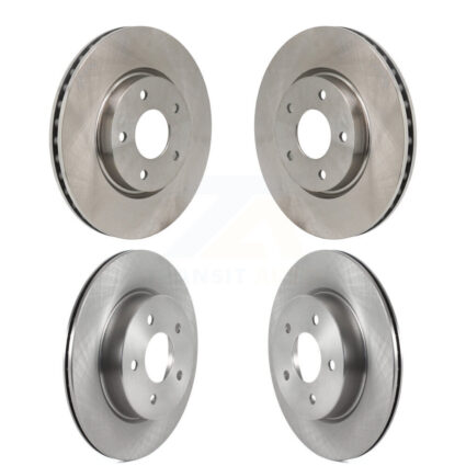 Front Rear Disc Brake Rotors Kit For Nissan Rogue K8-102543