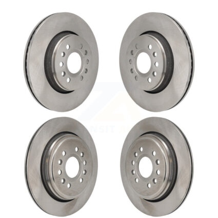 Front Rear Disc Brake Rotors Kit For Ram 1500 Jeep Wagoneer Grand L K8-102557