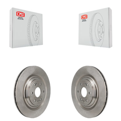 Front Brake Rotors Pair For GMC Sierra 1500 Chevrolet Silverado Limited Cadillac LTD Tahoe K8-102587