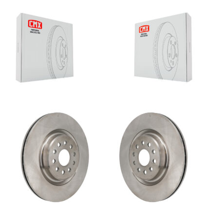 Front Brake Rotor Pair For 2022-2023 Jeep Grand Cherokee L With 390mm Diameter K8-102597