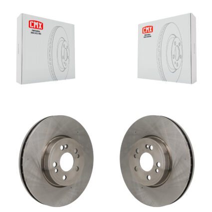 Front Brake Rotors Pair For 2020-2023 Mercedes-Benz GLE350 With 330mm Diameter Rotor K8-102622