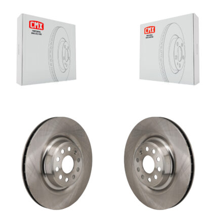 Rear Disc Brake Rotors Pair For Tesla S K8-102632