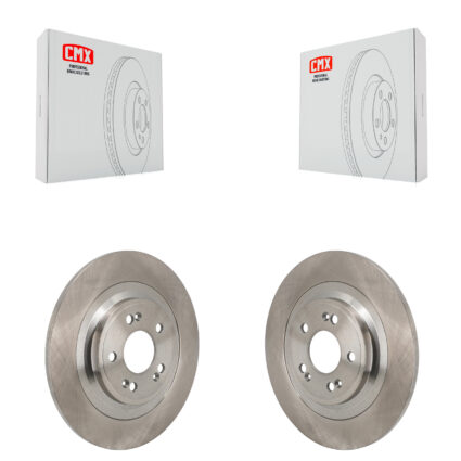 Rear Disc Brake Rotors Pair For Hyundai Ioniq 5 Genesis Kia EV6 GV70 6 GV60 G80 K8-102633