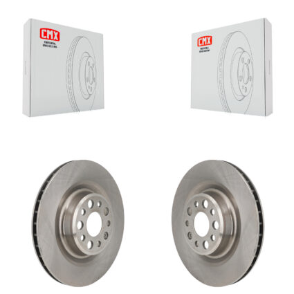 Rear Disc Brake Rotors Pair For Tesla X S K8-102659