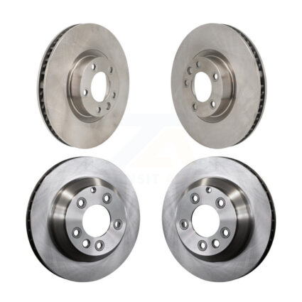 Front Rear Disc Brake Rotors Kit For Volkswagen Touareg Porsche Cayenne K8-102671