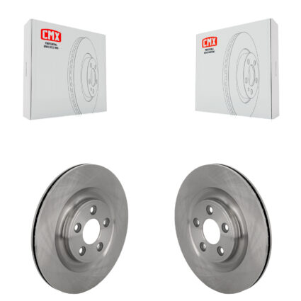 Rear Disc Brake Rotors Pair For Jaguar F-Type XJ K8-102702