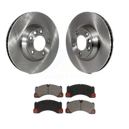 Front Brake Rotor And Ceramic Pad Kit For Porsche Cayenne With 350mm Diameter K8C-100027