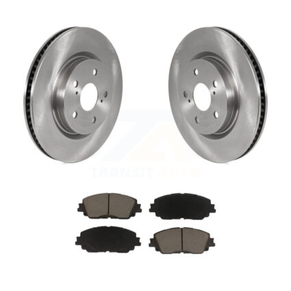 Front Brake Rotors & Ceramic Pad Kit For Toyota RAV4 Camry Corolla Cross Lexus C-HR Venza K8C-100040