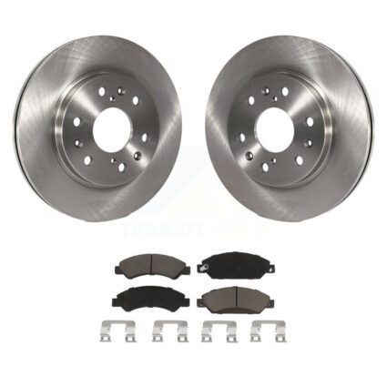 Front Brake Rotors Ceramic Pad Kit For Chevrolet Avalanche Cadillac GMC Tahoe Escalade XL K8C-100117